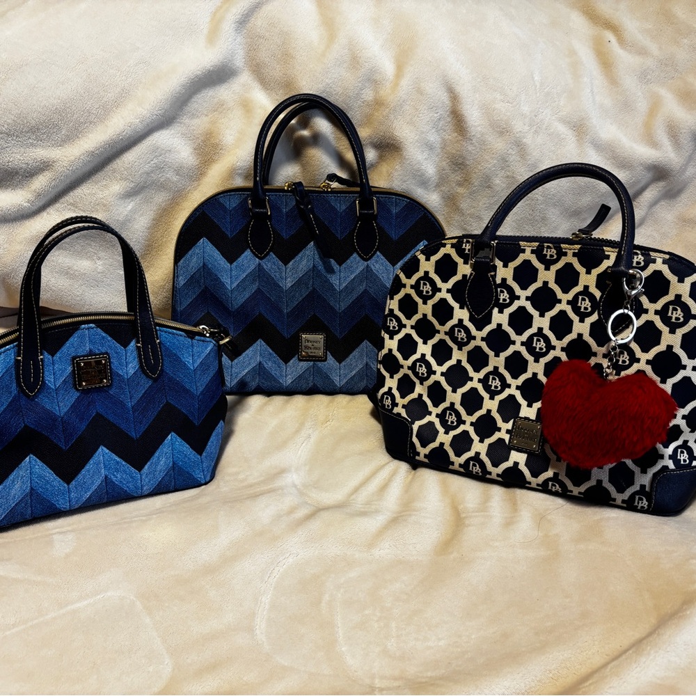 Dooney & Bourke Handbag Trio - Bundle Deal